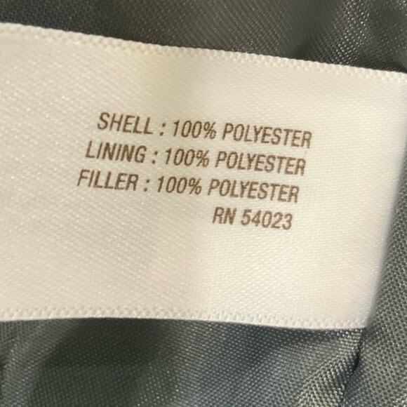 Old Navy Vintage Puffer Vest Unisex XL Sleeveless Zip Up Quilted Winter Outdoor - Picture 8 of 8